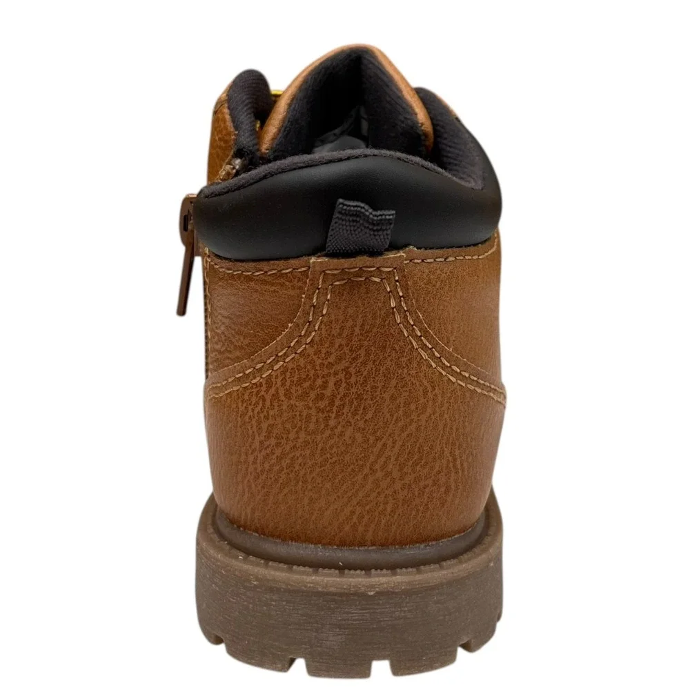 Carter's‎ Little Boys Boston Fashion Ankle Boot Size 11 Brown-Tan  Slip-on Style